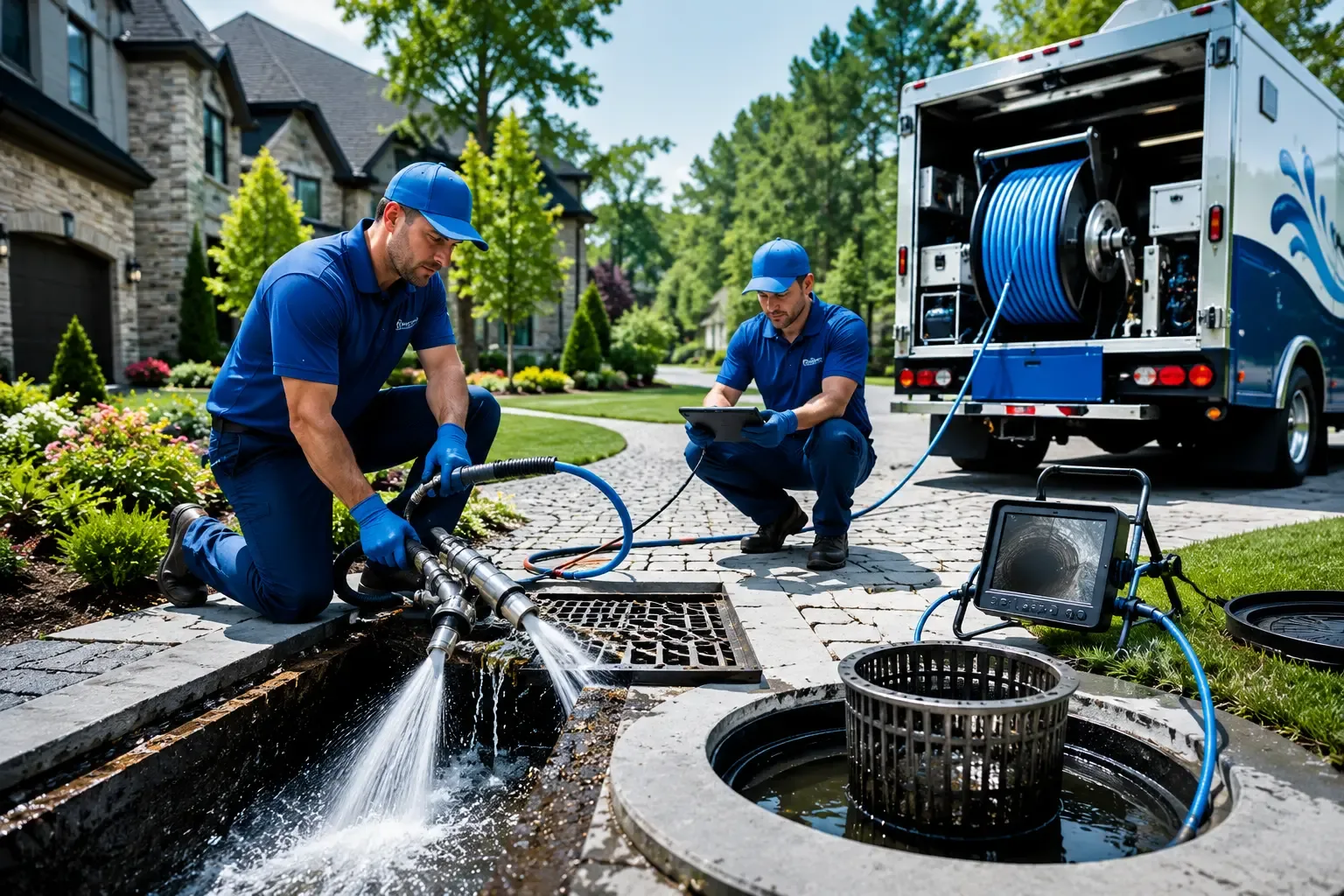 Local outdoor drain cleaning professionals in Vermilion, OH
